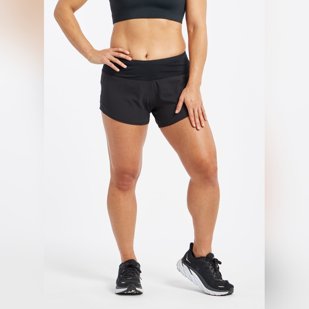 Oiselle Women’s Black Toolbelt Roga Shorts – Size 8 – NWT